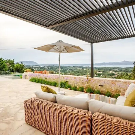 Anthos - Superb Panoramic Sea And Hill Views With Private Pool *