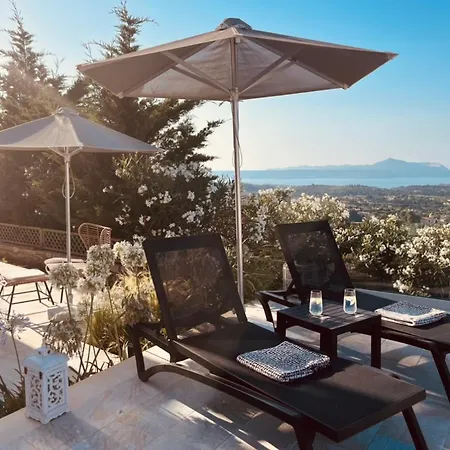 Anthos - Superb Panoramic Sea And Hill Views With Private Pool *