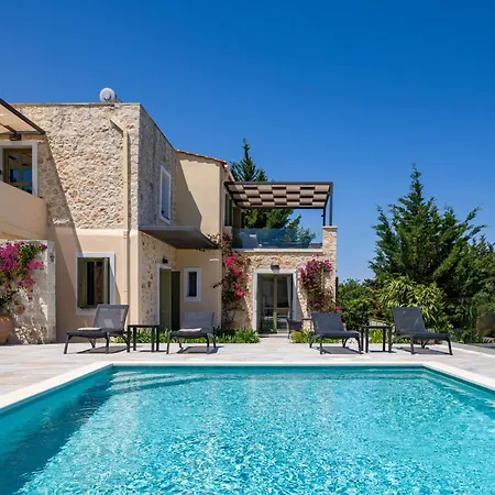 Anthos - Superb Panoramic Sea And Hill Views With Private Pool * Gavalohóri